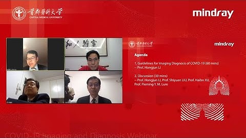 COVID 19 Imaging and Diagnosis Webinar