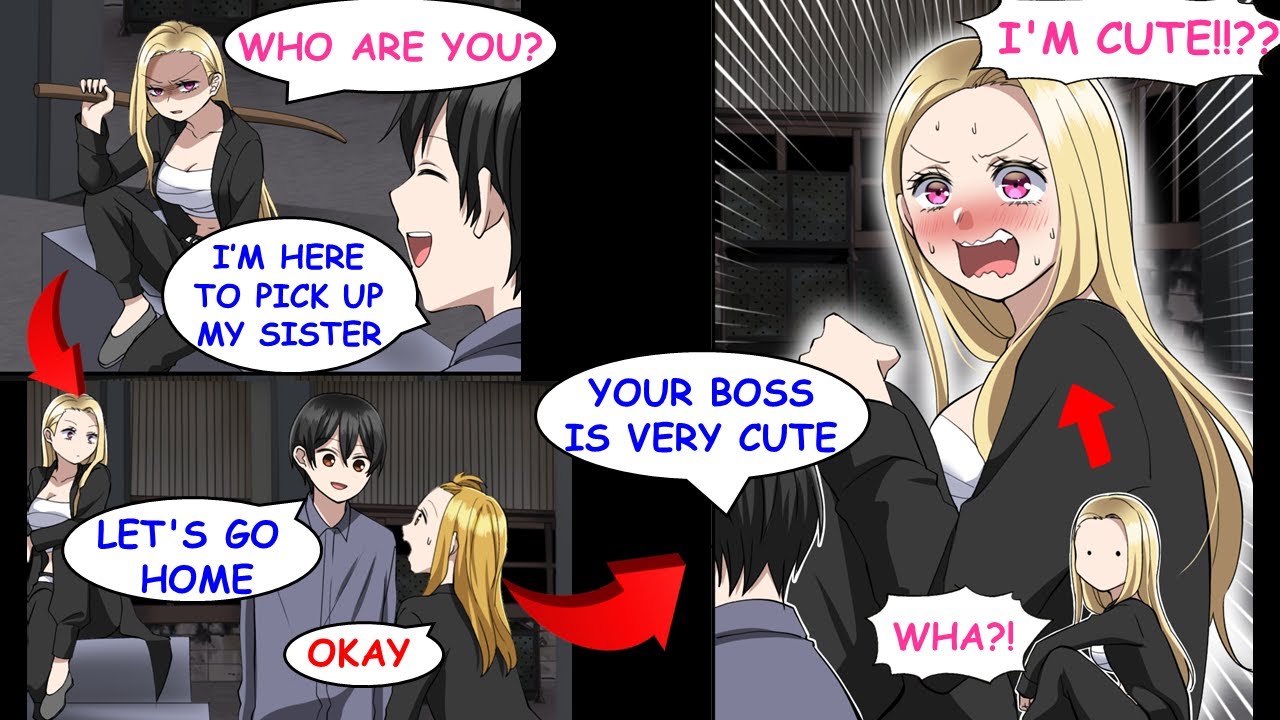 Said The Leader Of My Sister's Motorcycle Gang Was Cute And She Started Blushing…[Manga Dub][RomCom]