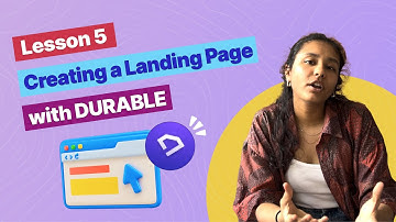 Creating a Landing Page with Durable | UX/UI Discovery L5