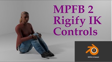 How To Make Your 3D Character Sit In Blender Fast