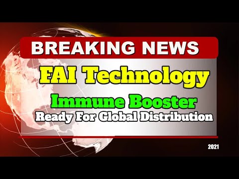 FAI TECHNOLOGY FLASH NEWS IMMUNE BOOSTER READY FOR GLOBAL DISTRIBUTION I Super Mario Marcos Update 