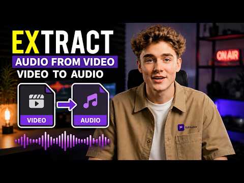 Extract Only Audio from Video Easily in Seconds | Extract Audio 2026 Tutorial
