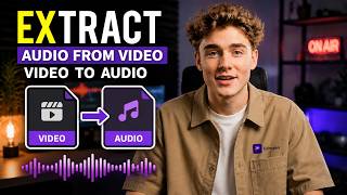 Extract Only Audio from Video Easily in Seconds | Extract Audio 2026 Tutorial