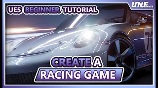 How to Create a Car Racing Game in Unreal Engine 5 - UE5 Beginner Tutorial screenshot 3