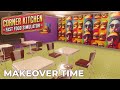Corner Kitchen Fast Food Simulator – Second Section Expansion & Restaurant Decor!
