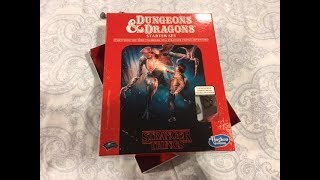 D&D Stranger Things starter unboxing