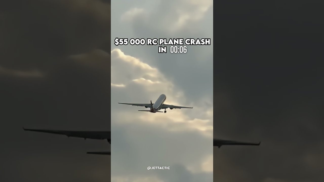  50000 RC PLANE CRASH Rcplane Planecrash Aviation