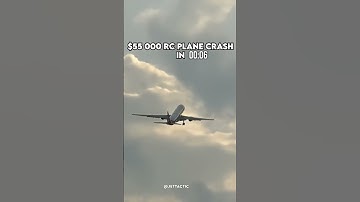 $50000 RC PLANE CRASH #rcplane #planecrash #aviation