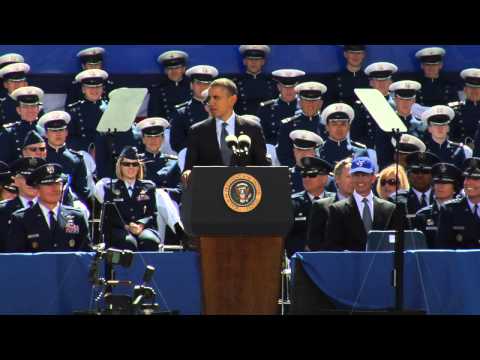 PRESIDENT OBAMA SPEAKS AT THE AFA GRADUATION