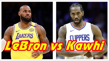 LeBron James vs Kawhi Leonard: The King and The Silent Assassin #nba #basketball #lebronjames