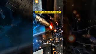 Craziest Welding Gap Fix Ever ! #welding #metalwork #fabrication #welder #migwelding #weld