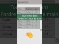 Garder les largeurs de colonnes à la recopie avec Excel