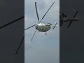 Mi-8 helicopter low pass #shorts