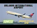 [4K] PLANE SPOTTING AM Flights ORLANDO INTL AIRPORT*BONUS* RARE 777 AT ORLANDO SANFORD INTL (SFB).