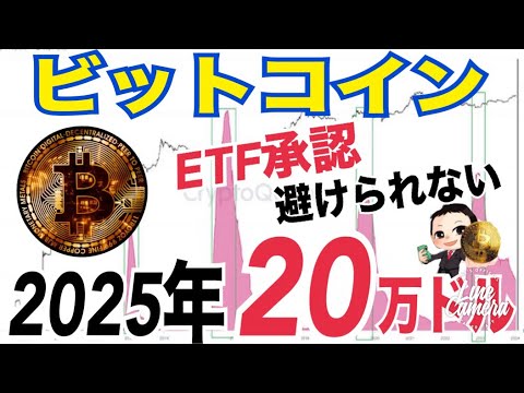 【追記:ビットコインETF米国11銘柄同時承認しましたね🎵】動画テーマ→「ビットコイン ETF」承認は避けられない！？2025年末20万ドルまで上昇の可能性！？