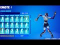 ALL FORTNITE ICON SERIES AND [NEW] TIKTOK EMOTES