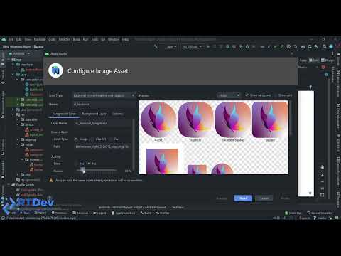 How do You Change The Launcher Logo Of An App In Android Studio