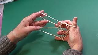How to make Inuit string figure Caribou