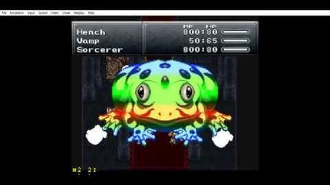 Chrono Trigger on the Super Nintendo. this is the Chronotrigger+ rom hack. part 1.moms room and text