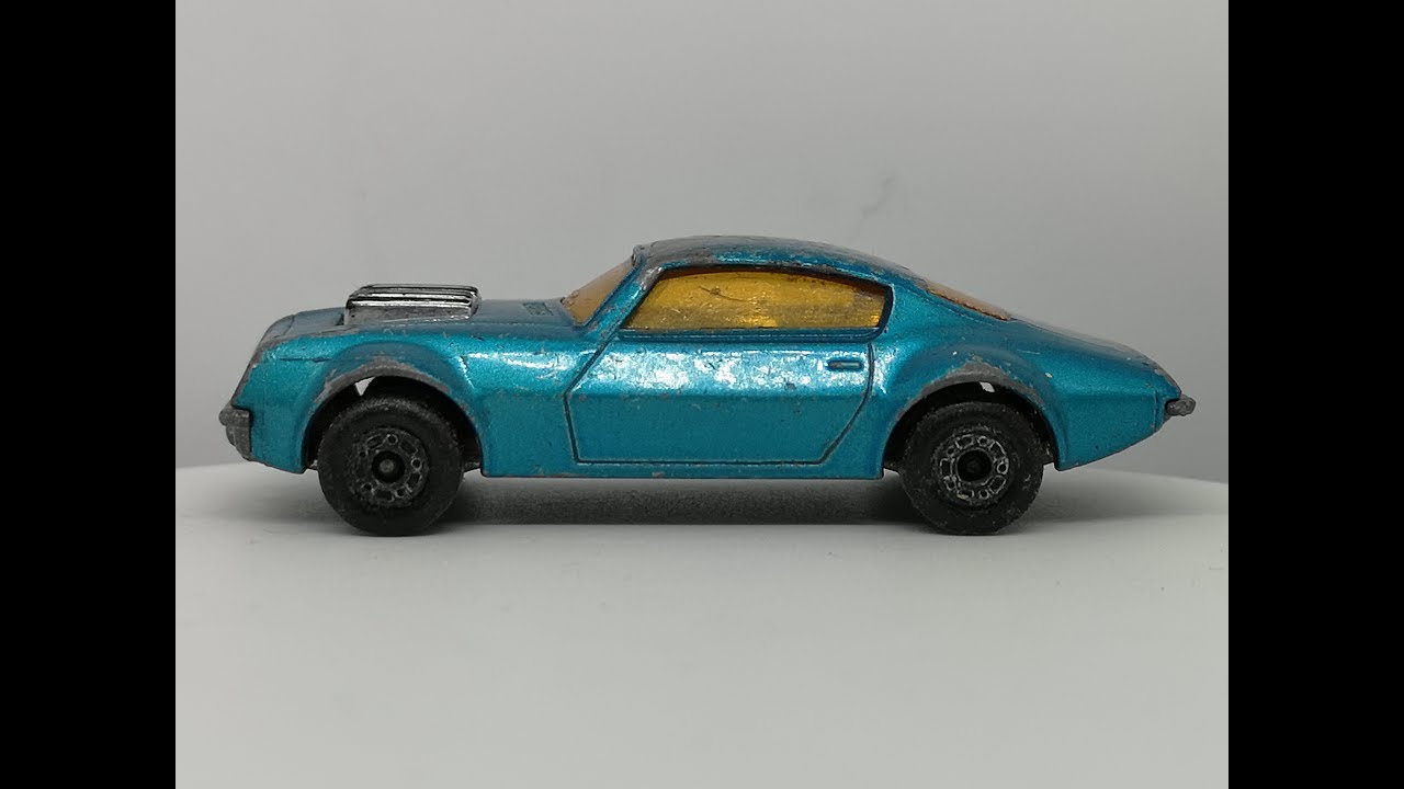 Custom Matchbox Pontiac Fire Bird Crash Car 