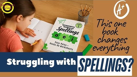 Your Guide to teach English Spelling Rules Easily || English Spelling Rules Book by Splendidmoms 