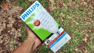 Perbandingan lampu Philips MyCare lumen watt