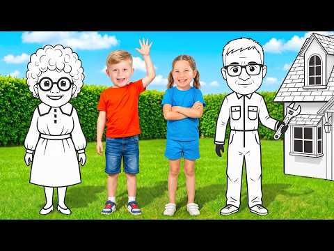 Paper World Adventure for Kids & Emoji Hunt