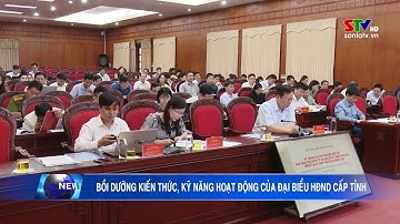 BỒI DƯỠNG KIẾN THỨC, KỸ NĂNG HOẠT ĐỘNG CỦA ĐẠI BIỂU HĐND CẤP TỈNH