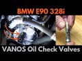 BMW E90/N52 VANOS Oil Check Valves | Cleaning & DIY Maintenance (E90, E60, E70, E85, E83)