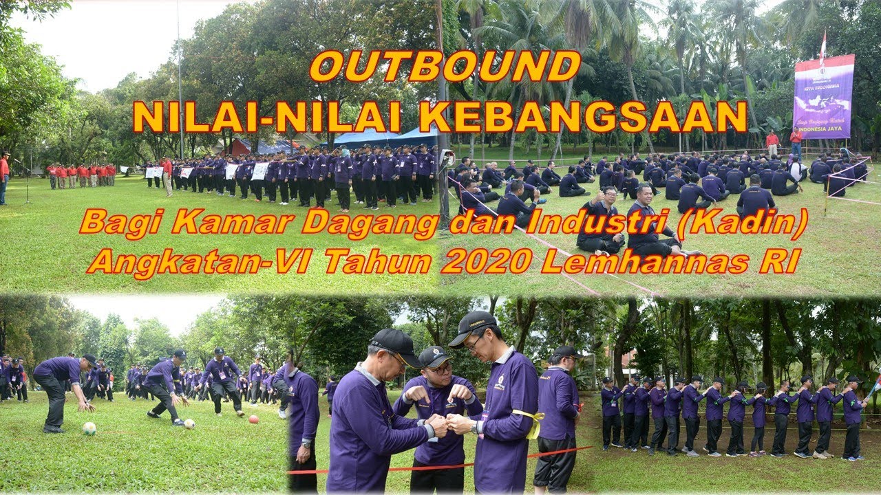 Outbound Taplai Kebangsaan bagi KADIN Angkatan VI Lemhannas RI
