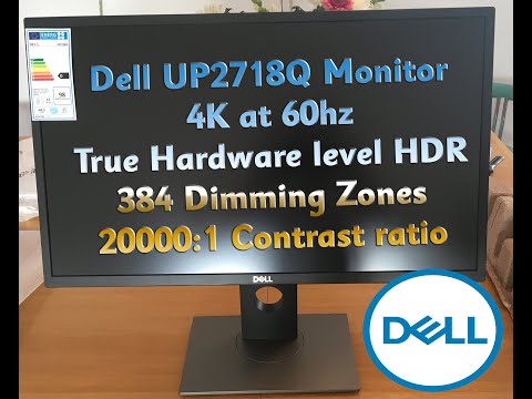 Dell UP2718Q Monitor - A Classical Unboxing