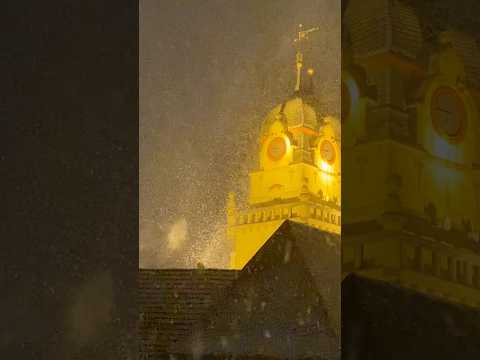 Starker Schneefall an Warmfront Euskirchen 15.02.26