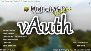 vAuth | Bukkit Plugin | Cracked User Login / Register | German | HD