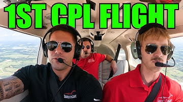 First Flight of Commercial Training – Focusing Back Outside the Cockpit