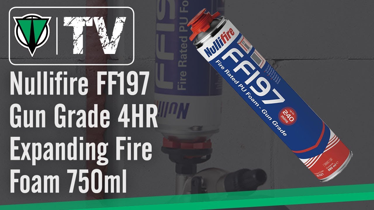Nullifire FF197 Gun Grade 4HR Expanding Fire Foam 750ml