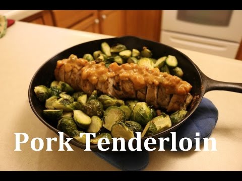 Pork Tenderloin with Roasted Brussels Sprouts