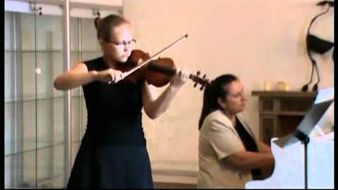 Niccolo Paganini - Fantazja ,,Mojesz" na strunie G...