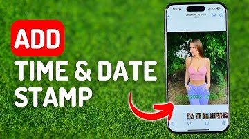 How to Add Time and Date Stamp to iPhone Photo