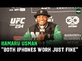 Kamaru Usman responds to Khamzat Chimaev: &quot;iPhone Pro&#39;s and iPhone 5 both work just fine&quot;