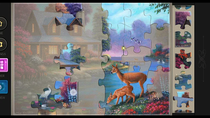 Magic jigsaw puzzles | Free Gameplay 2024 |incredible Art level 1/ #foryou #puzzle #Abubaker_Surahio