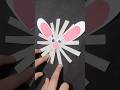How to Make a Paper crafts rabbit🐇😱 #shorts #ytshorts #papercrafts