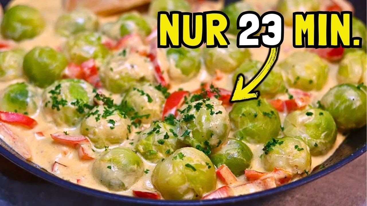 Этот рецепт брюссельской капусты настолько вкусный, что я готовлю его каждый день! Брюссельская капу