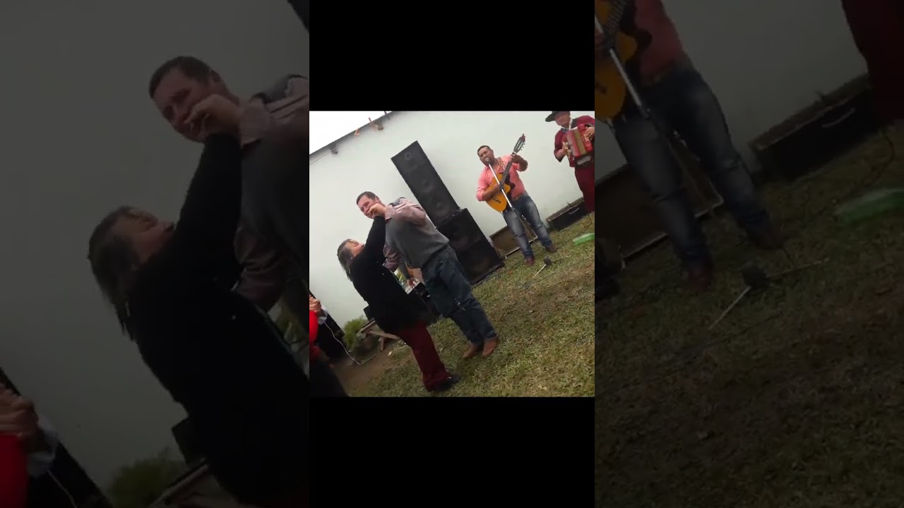 Mendozita y Luis Figueroa en cumple de Pepi alegre( invernada)