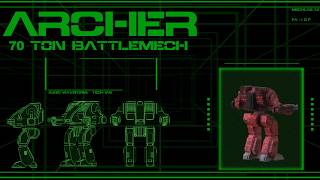 Battletech's Archer (Mechlab)