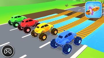 Shape Shifting - Gameplay Walkthrough Part 55 - Racing Game Levels 355-356 (iOS, Android)