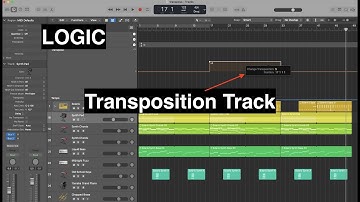 Logic Pro - Transposition Track - Transpose project with transposition points