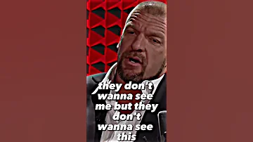 Triple H Talks About John Cena