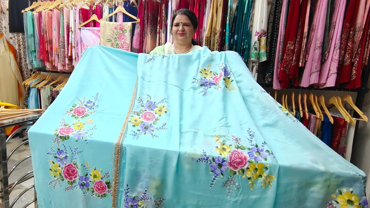 Free Hand painted suits fabric by Harjinder Mansahia (9/9/24)