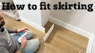 How To Install Skirting Boards (Baseboards) | DIY GUIDE | Pro Tips For Beginners