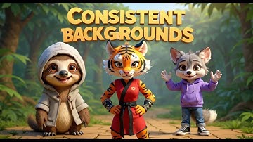 Make Your Characters Pop With Consistent Backgrounds!